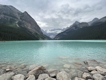 Boat, Lake, Landscape, Mountain, Mountain Range, Nature, Outdoors, Peak, Scenery, Water
