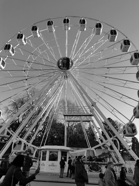 Retro Ferris wheel