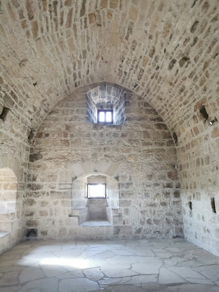 Arch in a Kolossi medieval Castle