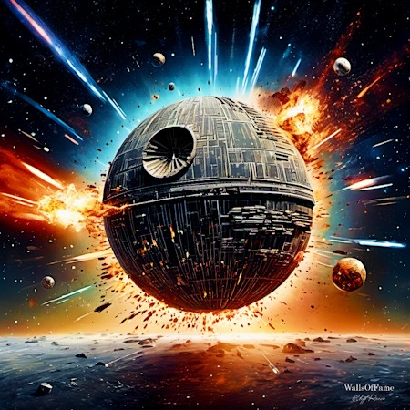 Digitaltribute to the Death Star