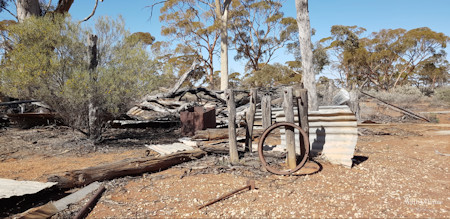 Part of what's left at Pindan Station in the Western Australian Goldfields