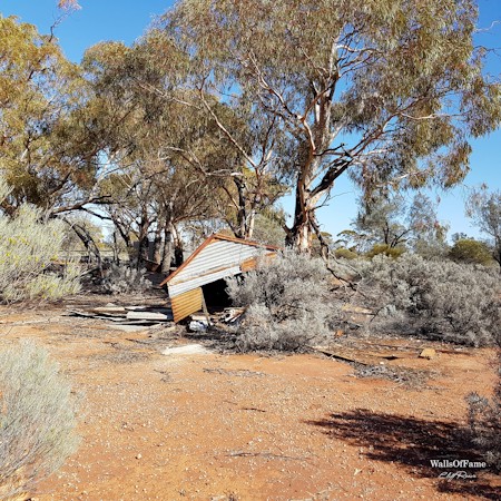 Part of what's left at Pindan Station in the Western Australian Goldfields