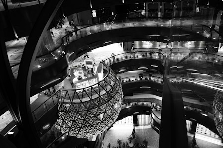Beautiful interior of a building