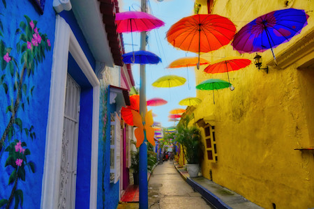 Architecture, Beautiful, Buildings, Colorful, Photography, Street, Street photography, Travel, Travels, Umbrellas